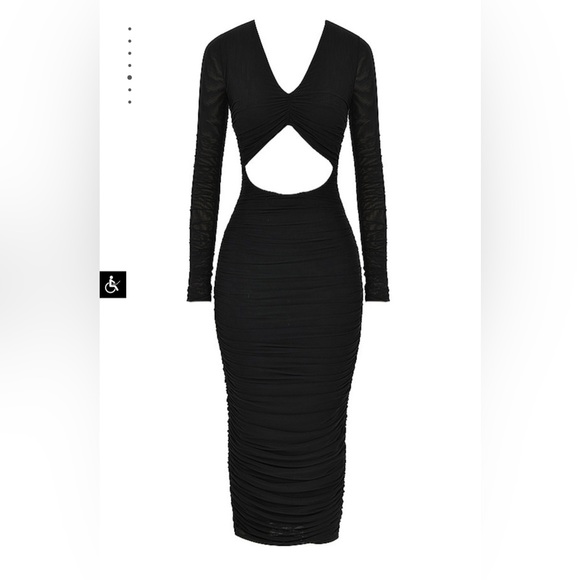 MISTRESS ROCKS BLACK DRESS - Picture 9 of 14